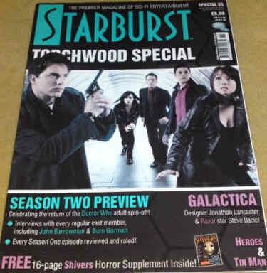 STARBURST magazine side cover  Special #85  2008