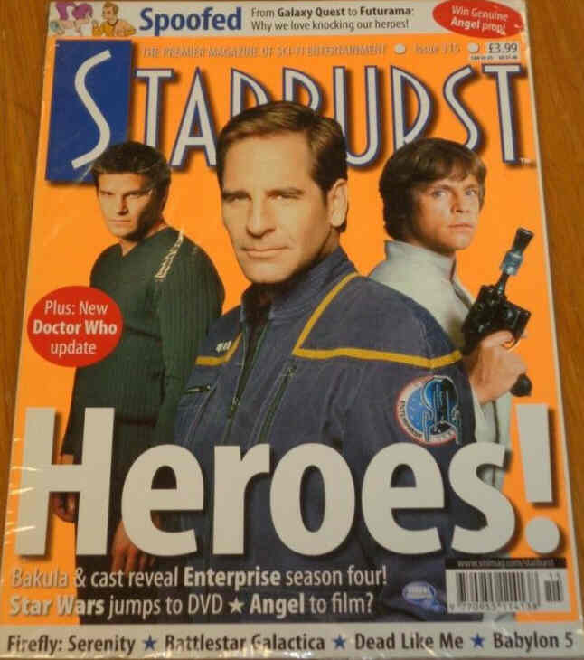 STARBURST magazine side cover Issue 315  October 2004