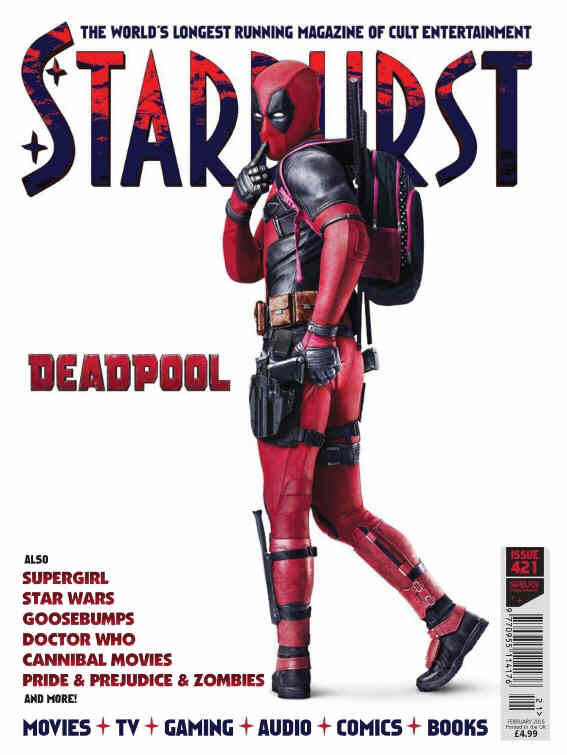 STARBURST magazine side cover Issue 421 February 2016