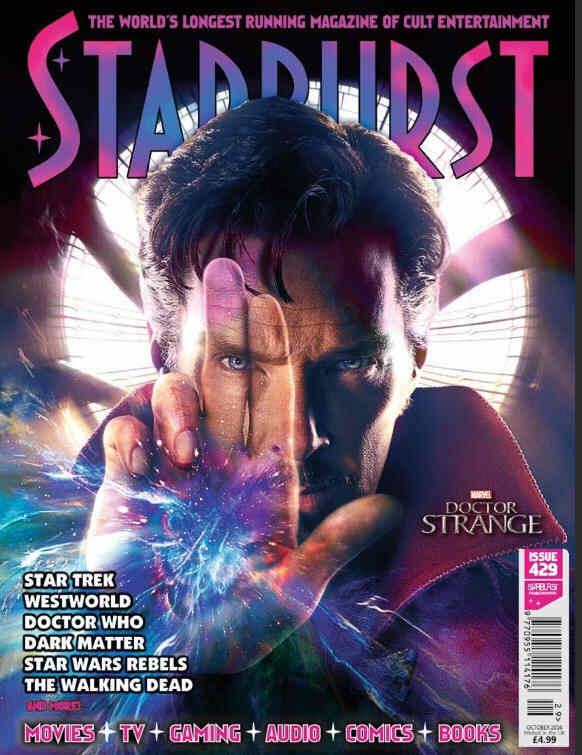 STARBURST magazine side cover Issue 429 October 2016