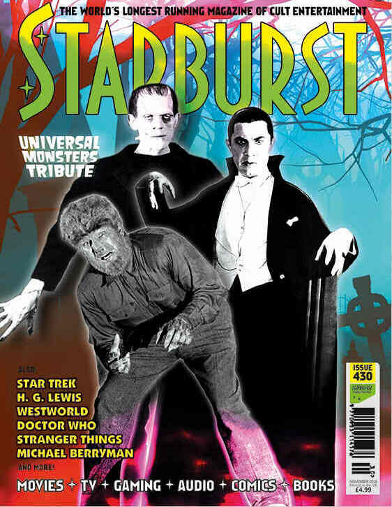 STARBURST magazine side cover Issue 430 November 2016