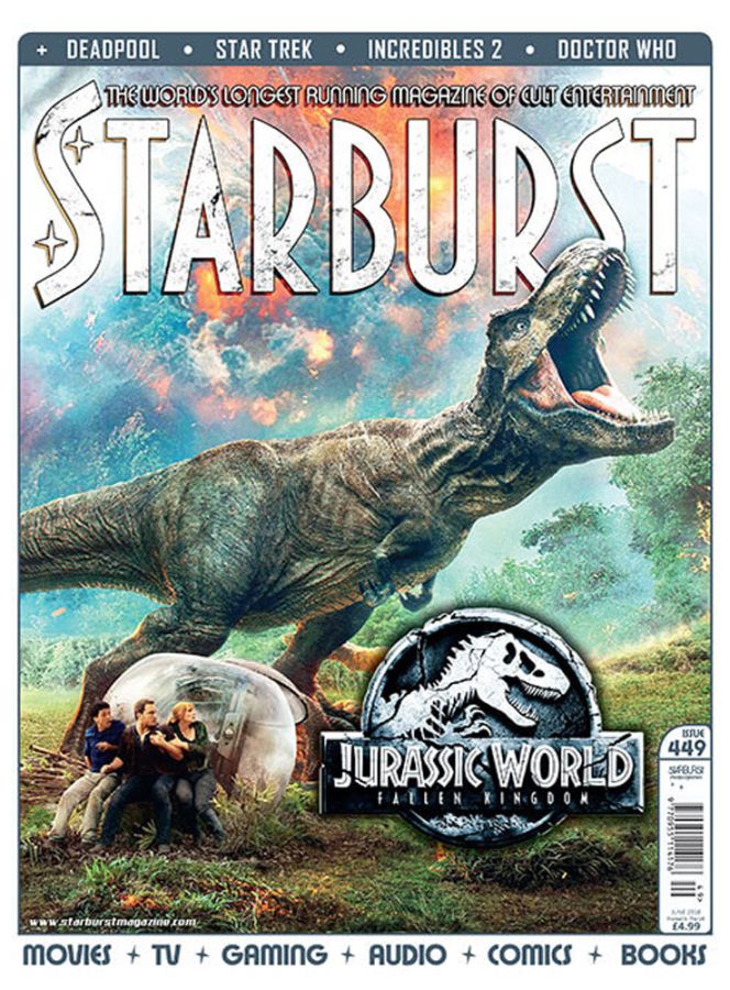 STARBURST magazine side cover Issue 449  June 2018