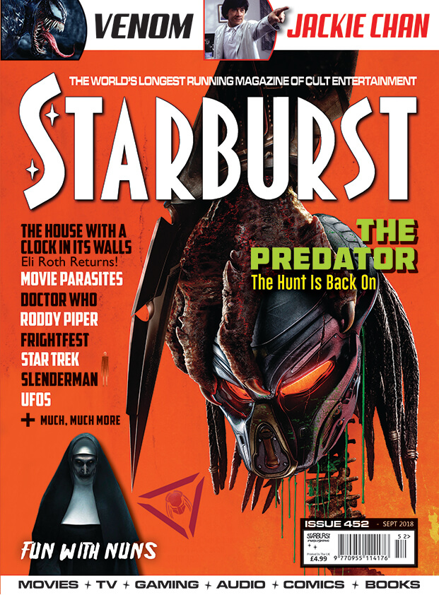 STARBURST magazine side cover Issue 452  September 2018