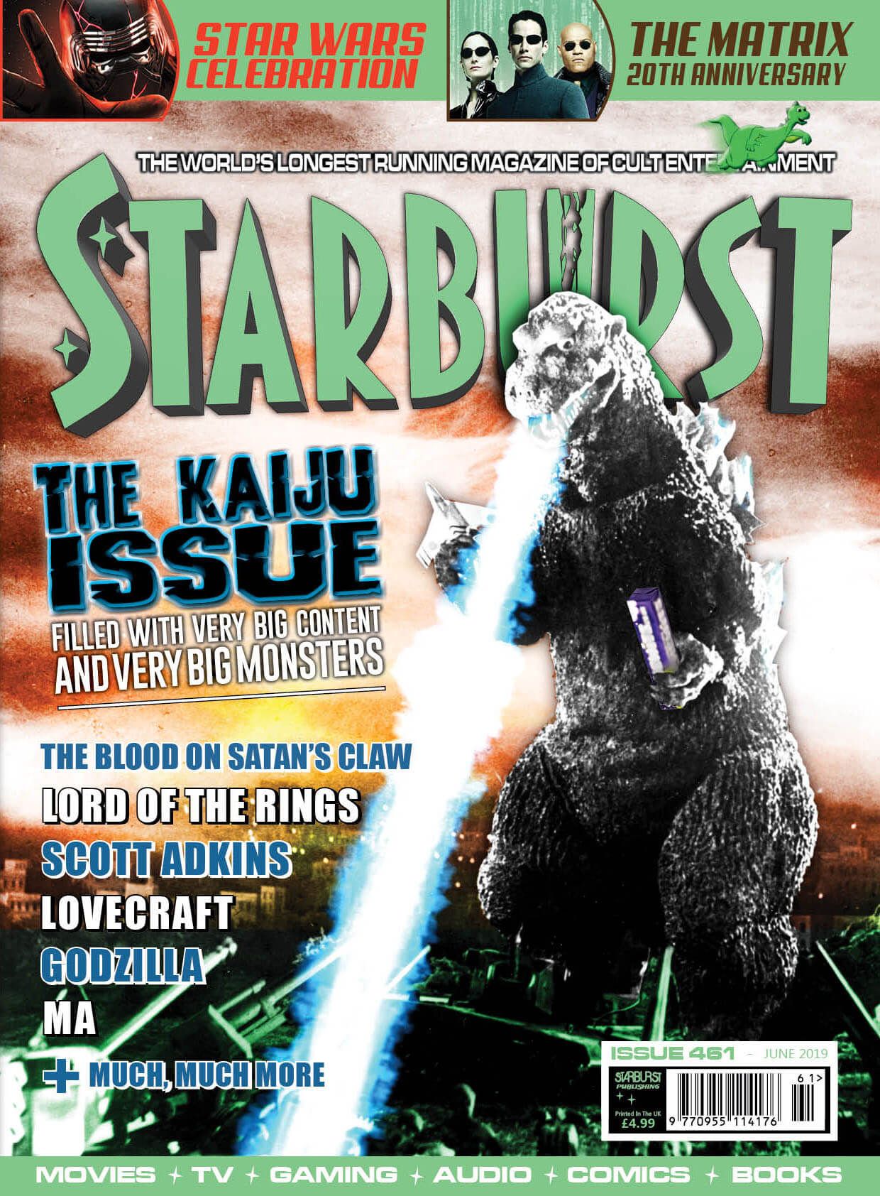 STARBURST magazine side cover Issue 461  June 2019