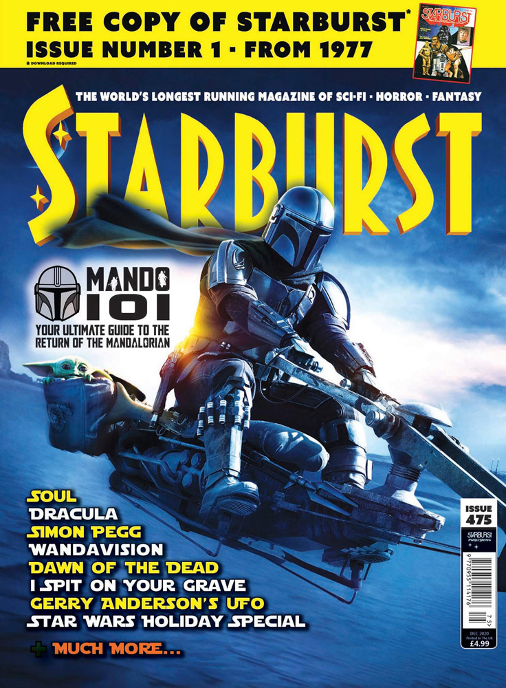 STARBURST magazine side cover Issue 475  November 2020