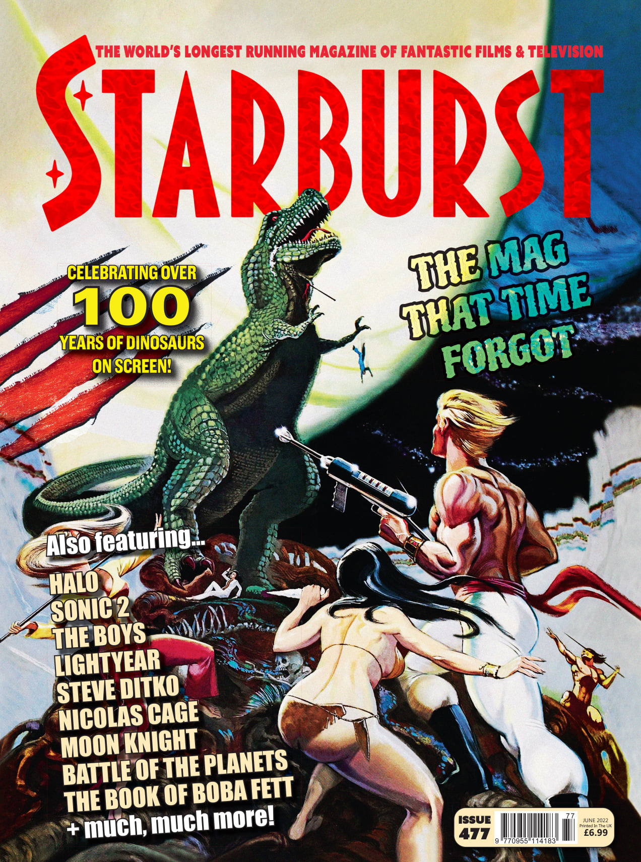STARBURST magazine side cover Issue 477 June 2022