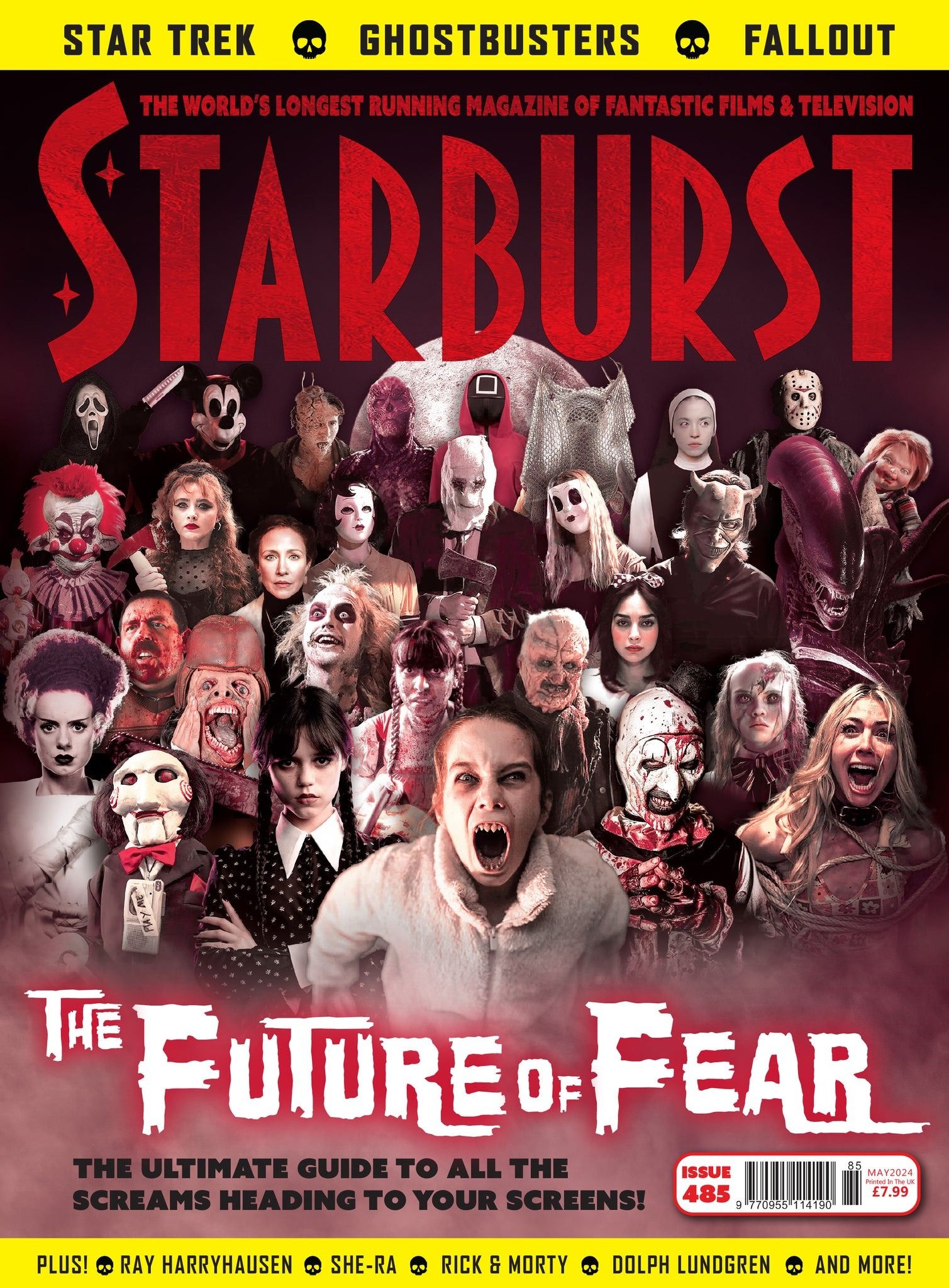 STARBURST magazine side cover Issue 485  May 2024