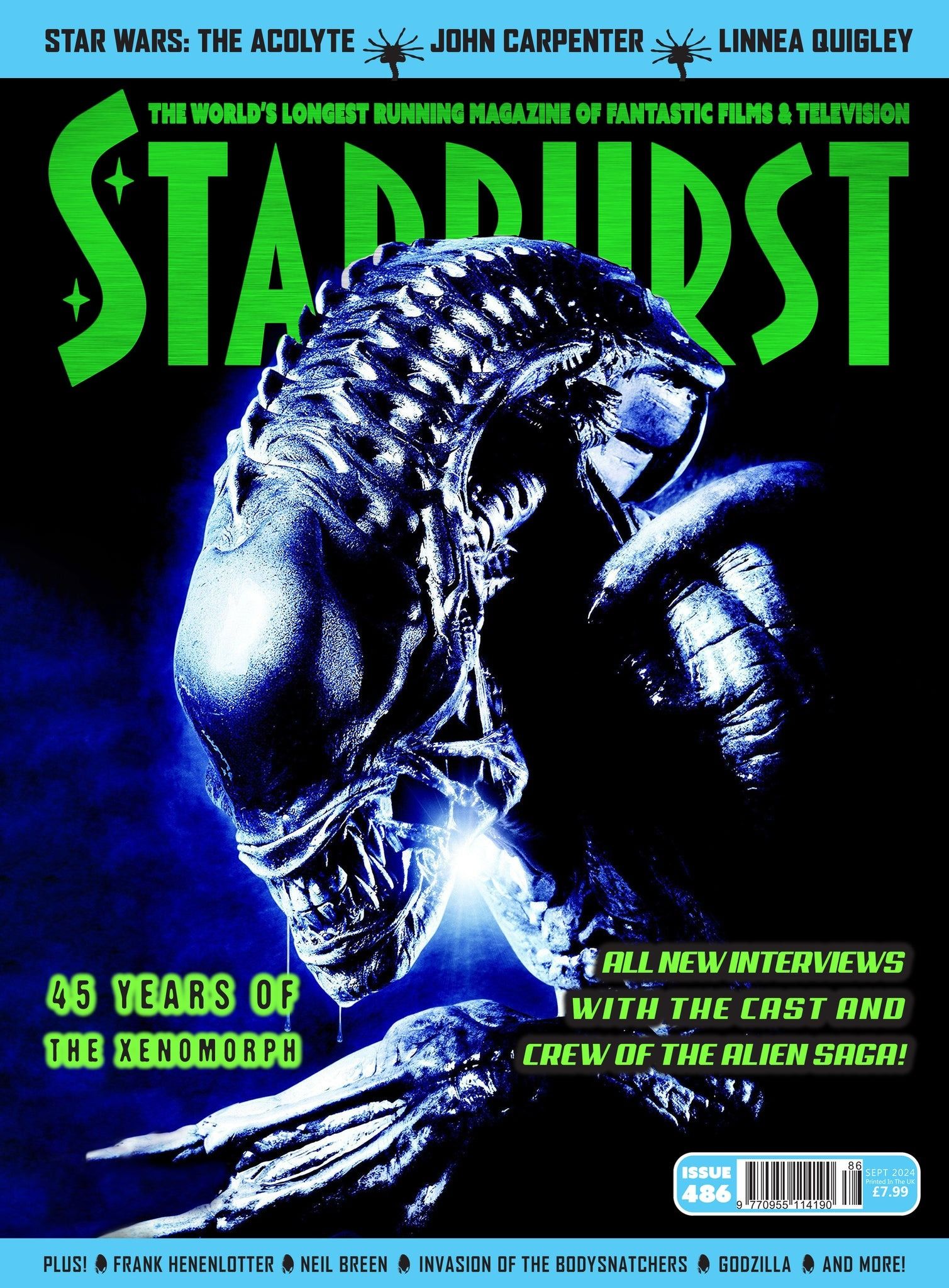 STARBURST magazine side cover Issue 486  June 2024