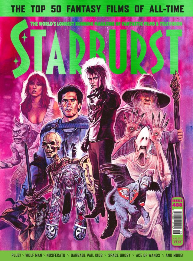 STARBURST magazine side cover Issue 488  March 2025