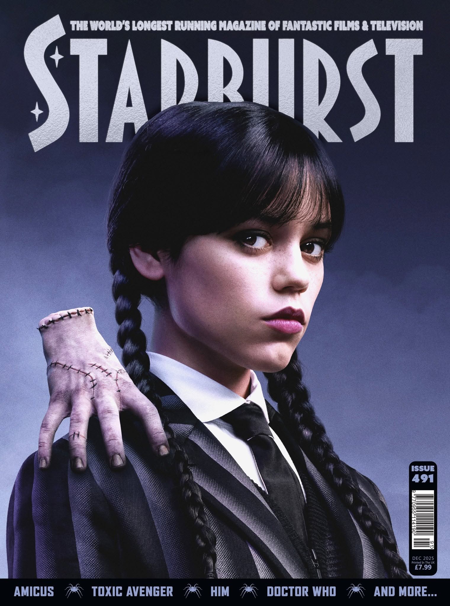 STARBURST magazine side cover Issue 491  December 2025