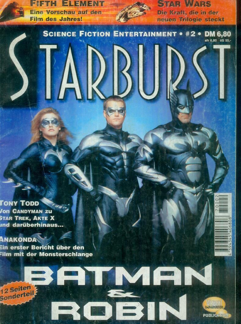 STARBURST (DE) magazine side cover Issue 2  
