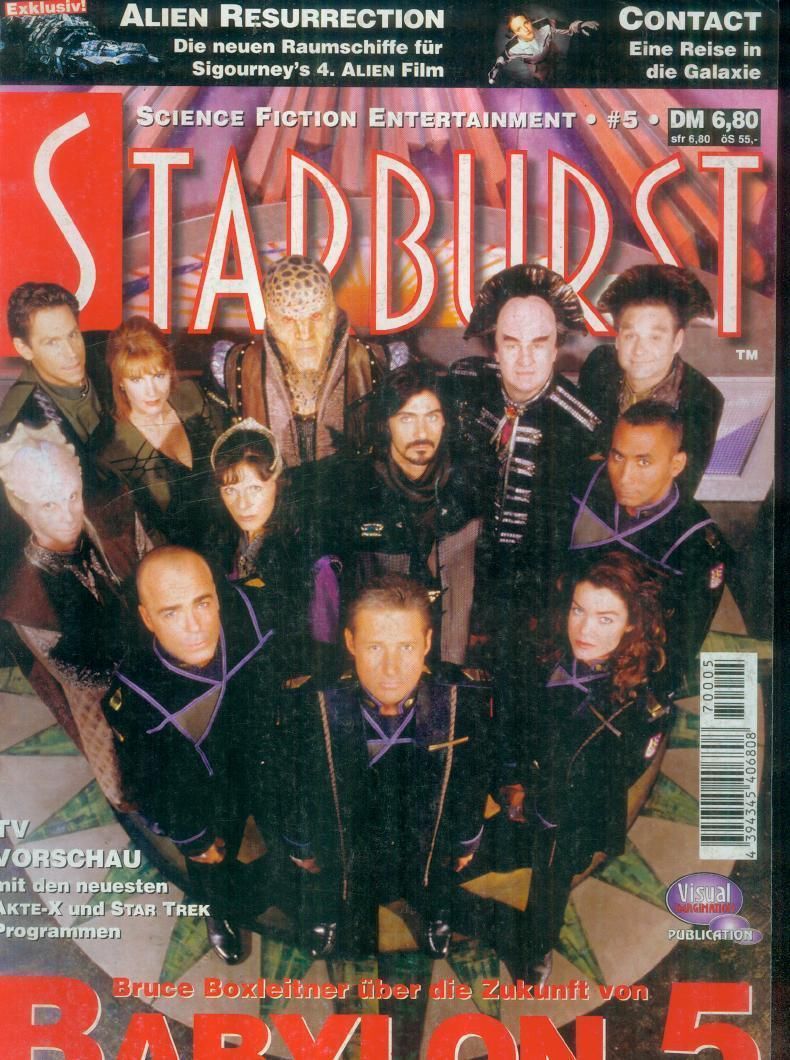 STARBURST (DE) magazine side cover Issue 5  