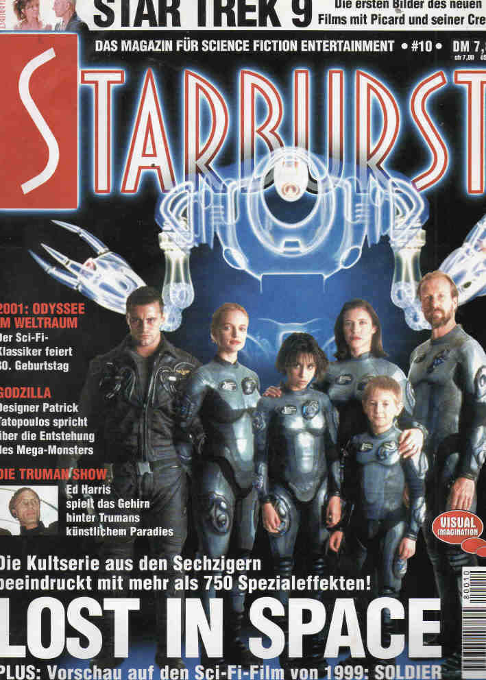 STARBURST (DE) magazine side cover Issue 10  