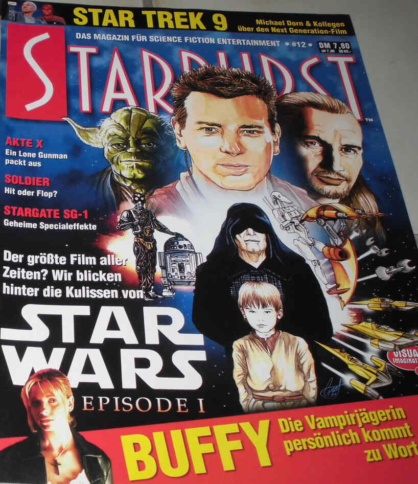 STARBURST (DE) magazine side cover Issue 12  