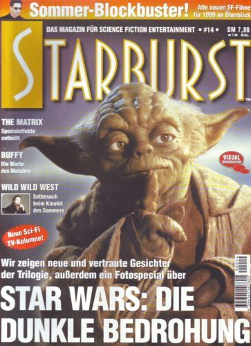 STARBURST (DE) magazine side cover Issue 14  1999