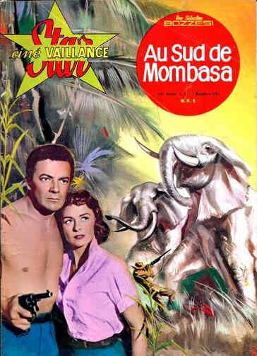 STAR CINE VAILLANCE magazine side cover Issue 3 November 1961