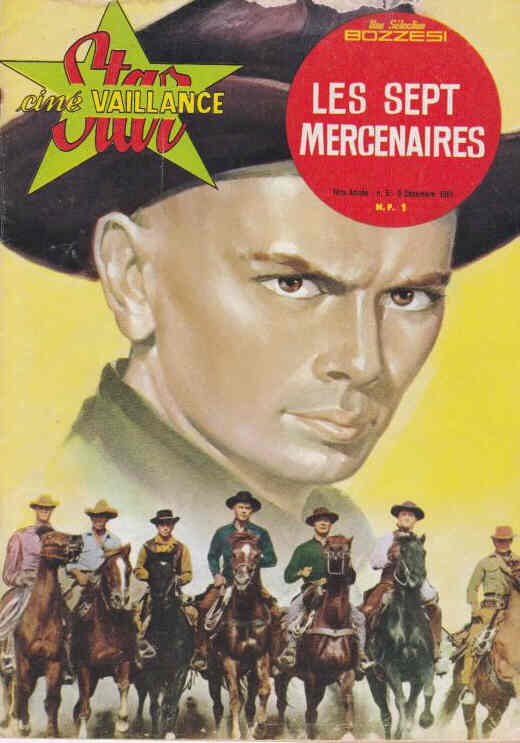 STAR CINE VAILLANCE magazine side cover Issue 5 December 1961