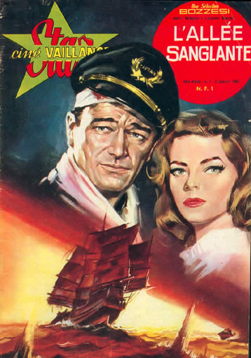 STAR CINE VAILLANCE magazine side cover Issue 7 January 1962
