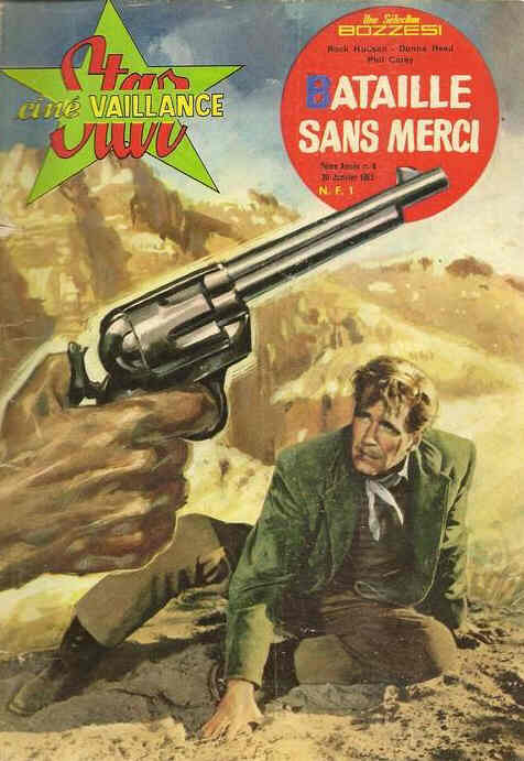 STAR CINE VAILLANCE magazine side cover Issue 8 January 1962