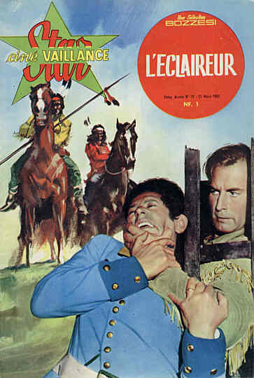 STAR CINE VAILLANCE magazine side cover Issue 12 March 1962