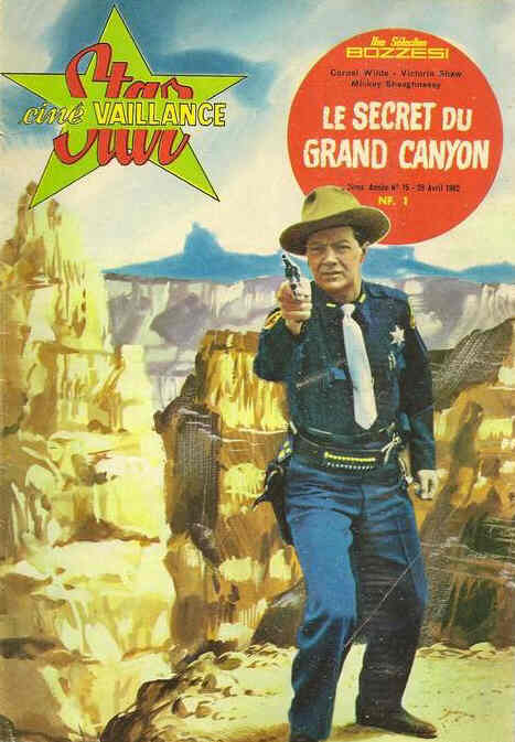 STAR CINE VAILLANCE magazine side cover Issue 15 April 1962