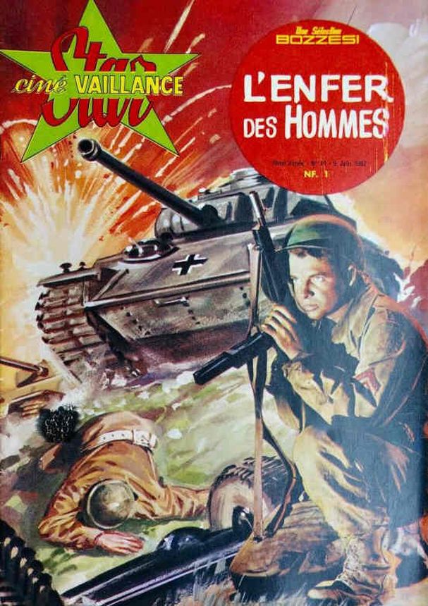 STAR CINE VAILLANCE magazine side cover Issue 18 June 1962