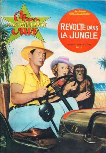 STAR CINE VAILLANCE magazine side cover Issue 19 June 1962