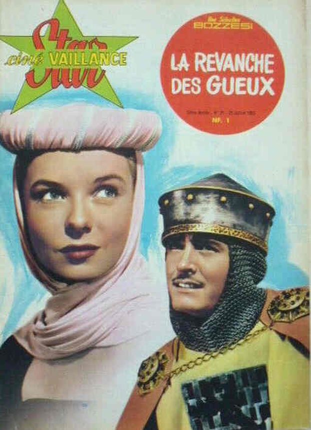 STAR CINE VAILLANCE magazine side cover Issue 21 July 1962