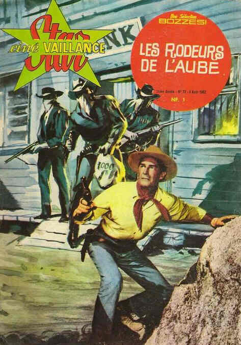 STAR CINE VAILLANCE magazine side cover Issue 22 August 1962