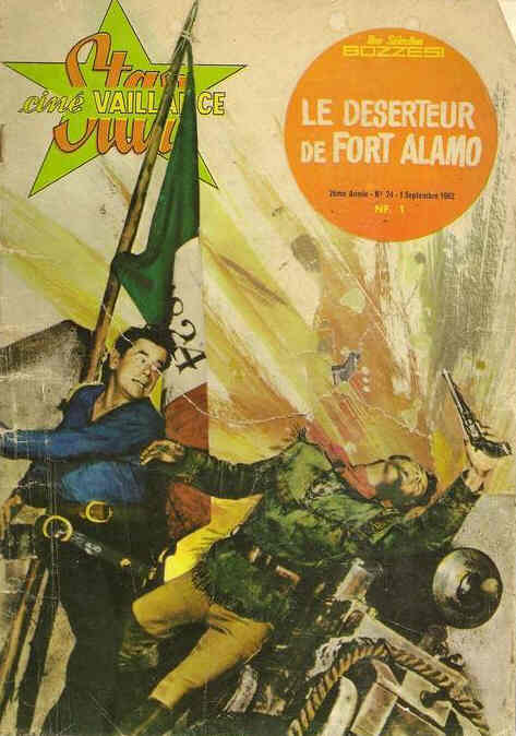 STAR CINE VAILLANCE magazine side cover Issue 24 September 1962