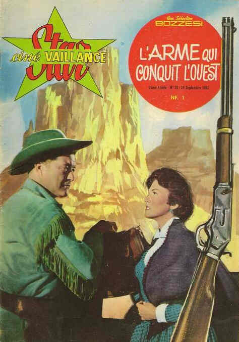 STAR CINE VAILLANCE magazine side cover Issue 26 September 1962