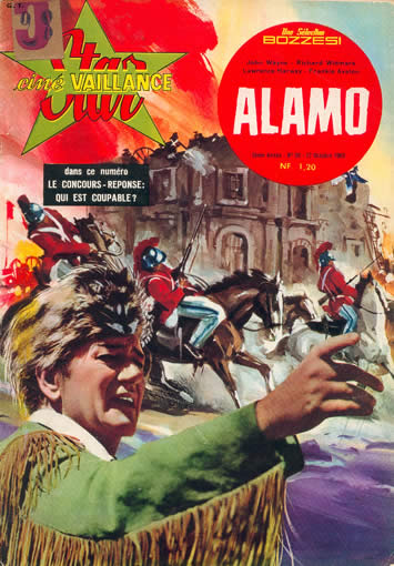 STAR CINE VAILLANCE magazine side cover Issue 28 October 1962
