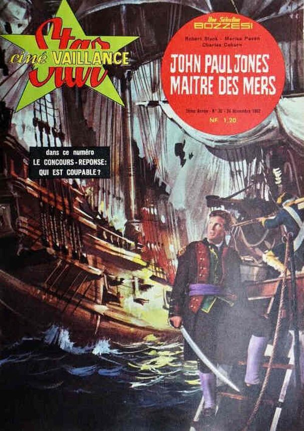 STAR CINE VAILLANCE magazine side cover Issue 30 November 1962