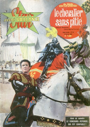 STAR CINE VAILLANCE magazine side cover Issue 35 February 1963