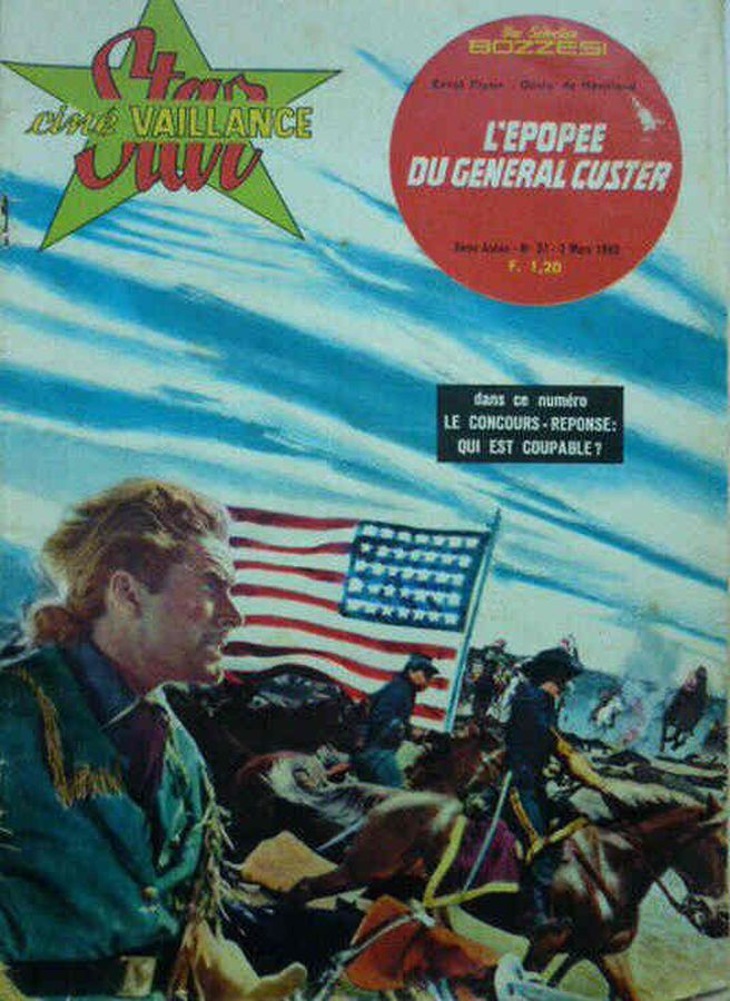 STAR CINE VAILLANCE magazine side cover Issue 37 March 1963