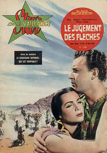 STAR CINE VAILLANCE magazine side cover Issue 39 March 1963