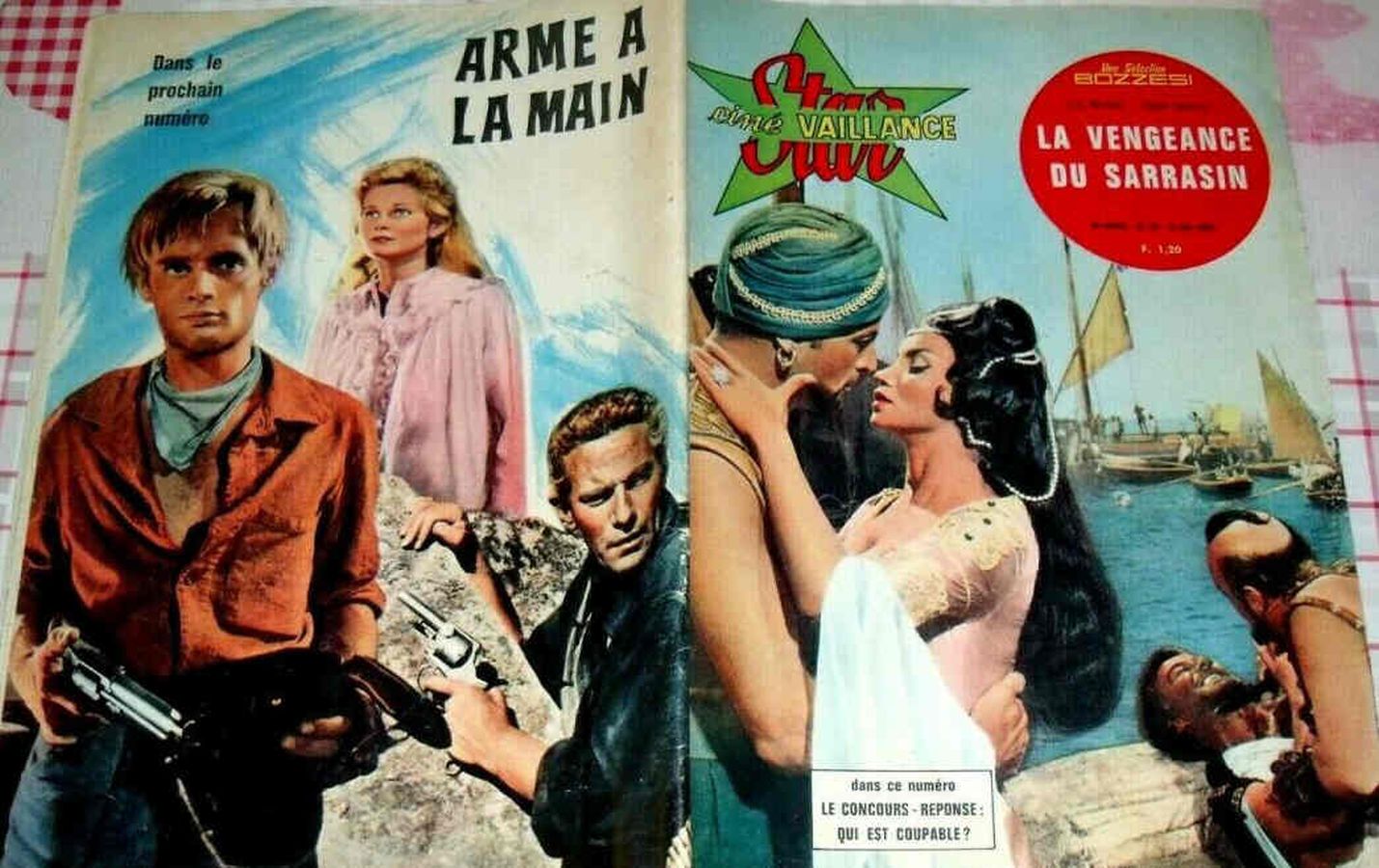 STAR CINE VAILLANCE magazine side cover Issue 44 June 1963