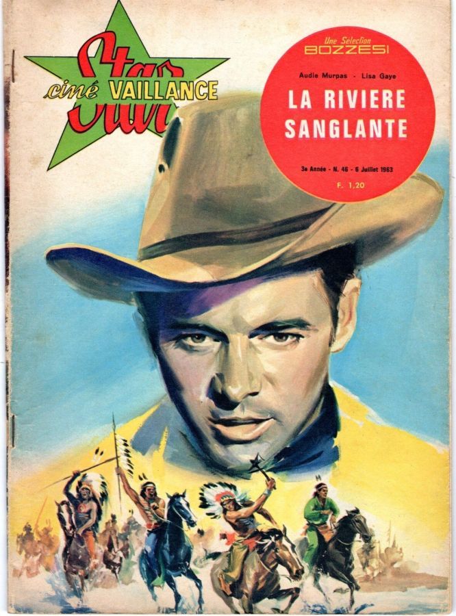 STAR CINE VAILLANCE magazine side cover Issue 46 July 1963
