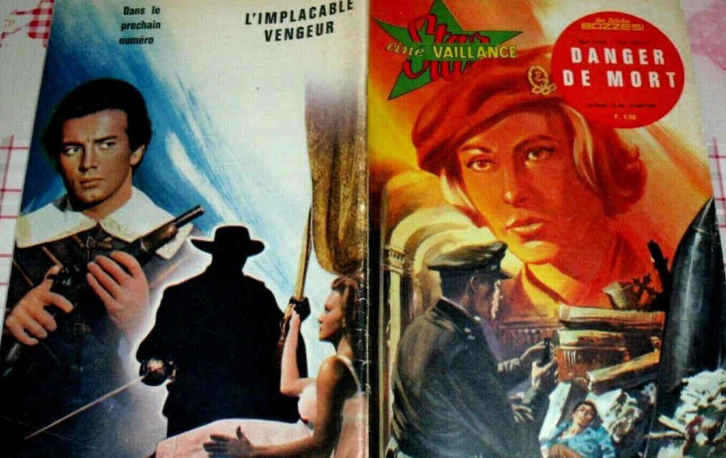 STAR CINE VAILLANCE magazine side cover Issue 49 August 1963