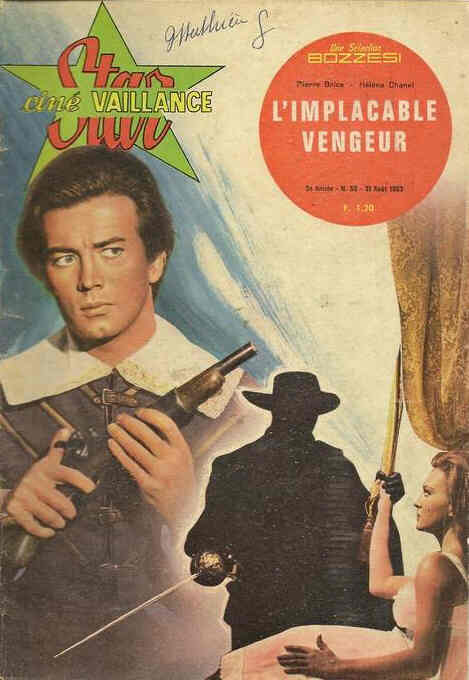 STAR CINE VAILLANCE magazine side cover Issue 50 August 1963