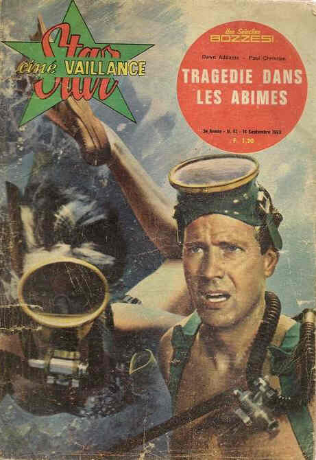STAR CINE VAILLANCE magazine side cover Issue 51 September 1963