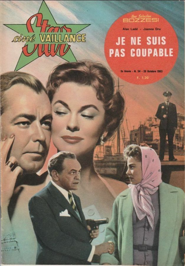 STAR CINE VAILLANCE magazine side cover Issue 54  1963