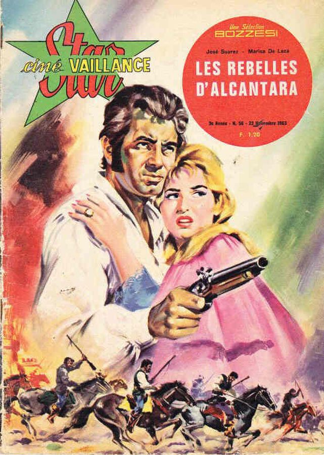 STAR CINE VAILLANCE magazine side cover Issue 56 November 1963