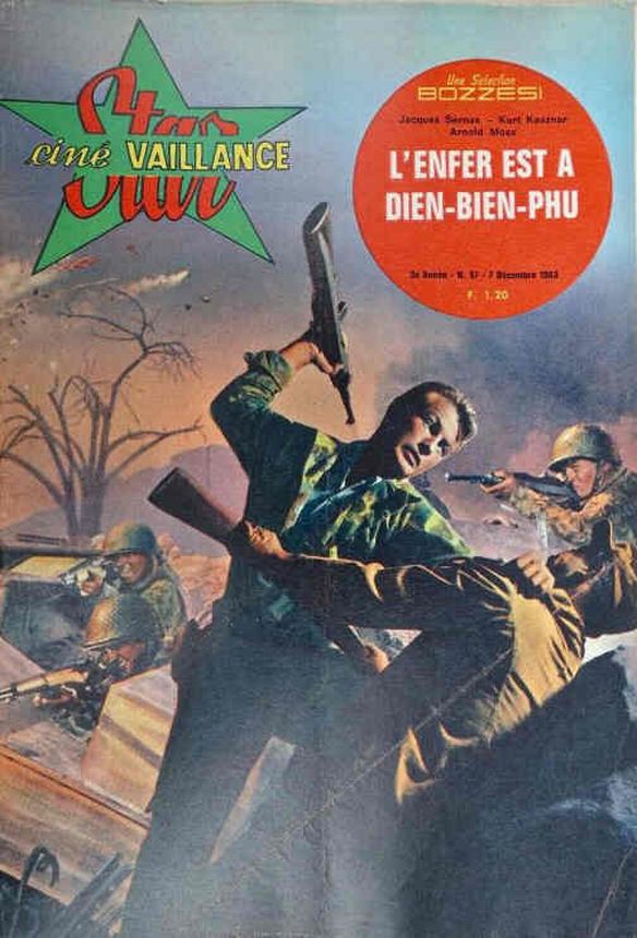 STAR CINE VAILLANCE magazine side cover Issue 57 December 1963