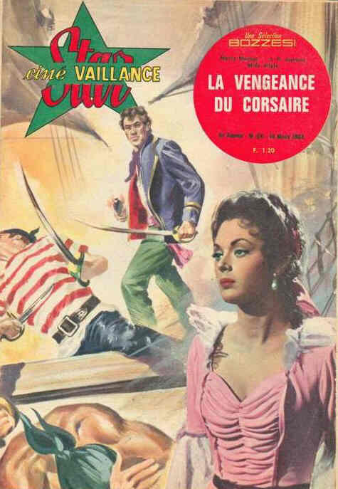 STAR CINE VAILLANCE magazine side cover Issue 64 March 1964