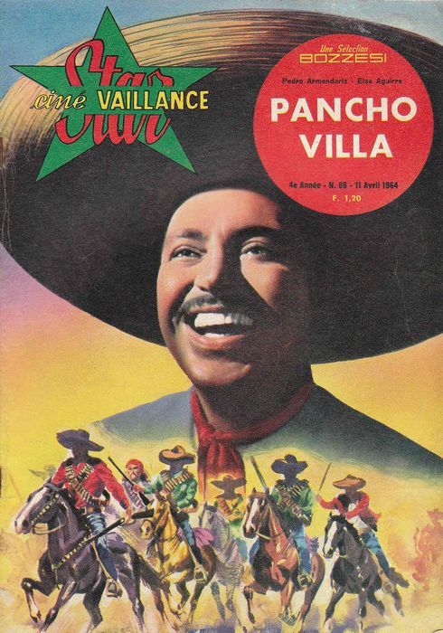 STAR CINE VAILLANCE magazine side cover Issue 66 April 1964