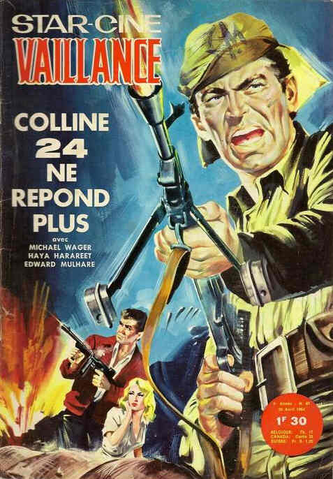 STAR CINE VAILLANCE magazine side cover Issue 67 April 1964