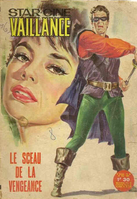 STAR CINE VAILLANCE magazine side cover Issue 69 May 1964