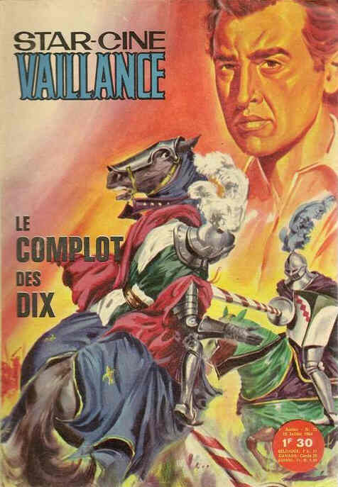 STAR CINE VAILLANCE magazine side cover Issue 73 July 1964
