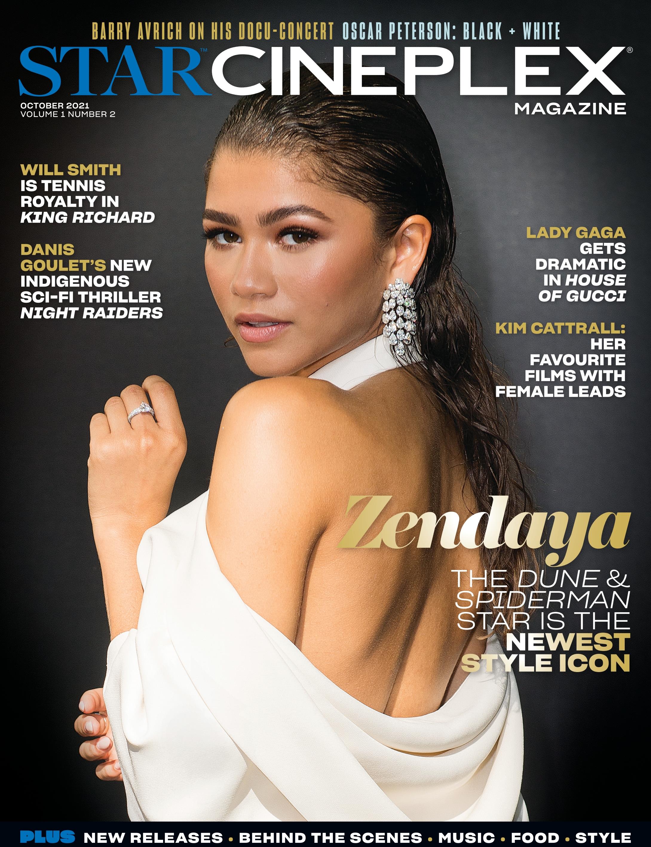 STAR CINEPLEX magazine side cover Issue 2  October 2021